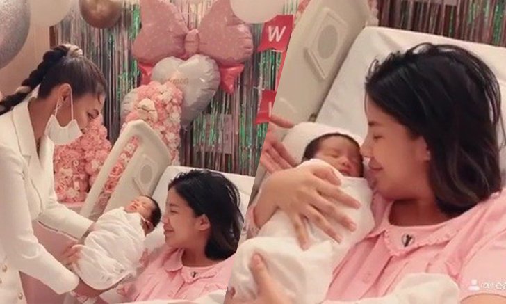 "แก้ม" เล่าโมเมนต์ซึ้ง ร้องเพลงกล่อม "น้องเวทย์มน" จนหลับ ห่วง "ใบเตย" มีอาการเบบี้บลู