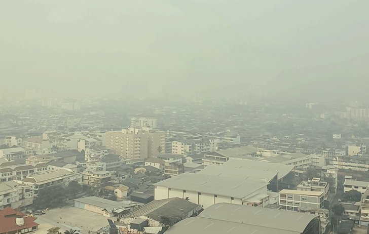 ฝุ่นพิษ PM 2.5 กทม.เกินมาตรฐาน 69 จุด หนองแขมหนักสุด