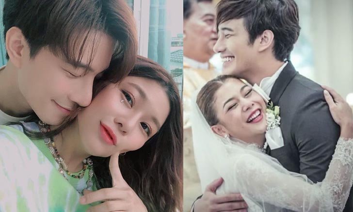"กุ๊บกิ๊บ" สาดความหวาน "บี้" ครบรอบแต่งงาน 5 ปี รักคนดีนะคะสามีของฉัน