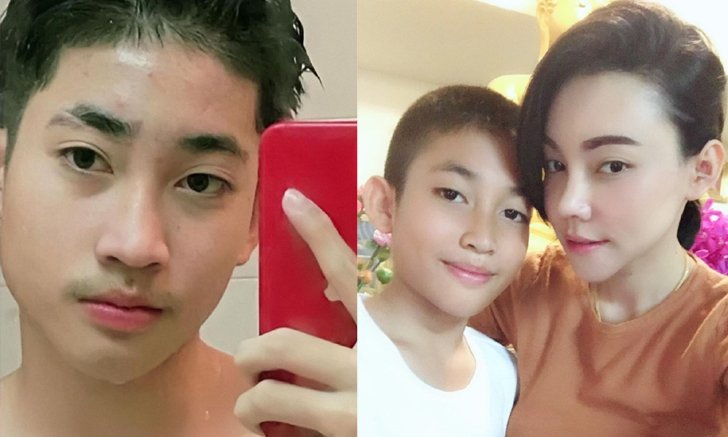 ละลายแล้ว "น้องอิจิ" ลูกชาย "เอ็มมี่ แม็กซิม" โตเป็นหนุ่มแล้ว หล่อขึ้นกว่าเดิมมาก