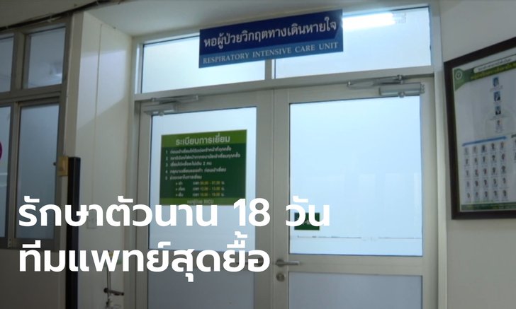 สุดยื้อ! หนุ่มวัย 30 ติดเชื้อโควิด รักษาตัวนานกว่าครึ่งเดือน เสียชีวิตรายแรกของขอนแก่น