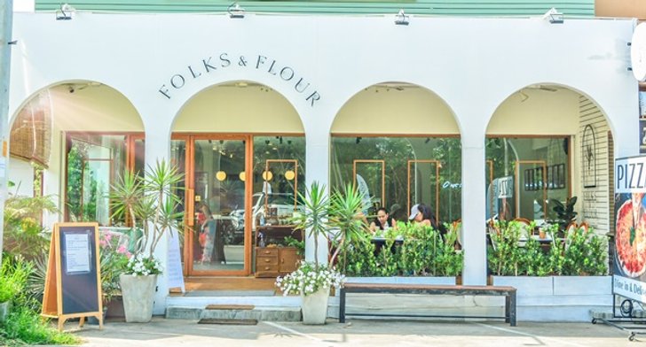 ร้าน Folks & Flour Homemade French Bakery พัทยา