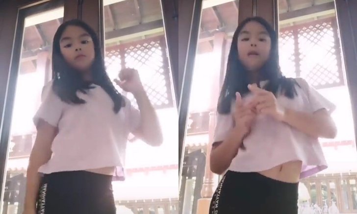 "น้องโสน" ลูกสาว "มอส ปฏิภาณ" ยิ่งโตยิ่งสวย โชว์เต้นสุดพลิ้ว เล่นหูเล่นตาน่ารักมาก