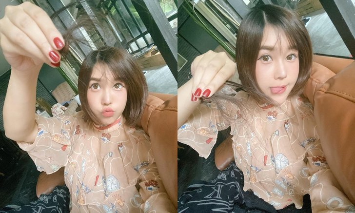 กำลังใจดี "นุ๊กซี่ "เผยภาพผมเริ่มร่วงเยอะแล้ว หลังได้รับการทำคีโม