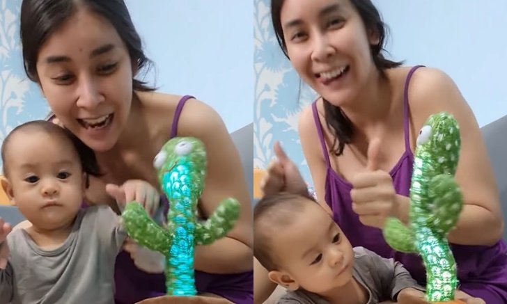 "ใหม่ สุคนธวา" เต้นเย้ยคนดราม่า ถูกวิจารณ์เลี้ยงยังไง รู้ว่าลูกกลัวยังให้เล่นของเล่นอีก