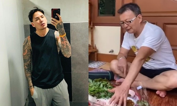 "แทค ภรัณยู" เห็นคลิปพ่อแม่นั่งกินข้าวแบบบ้านๆ สุดคิดถึงแต่ไปหาไม่ได้