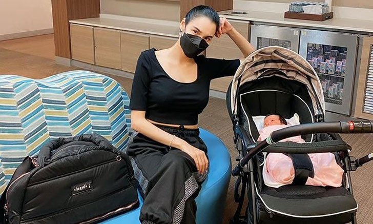 "หยาดทิพย์" รีวิวพาลูกสาวฉีดวัคซีนครั้งแรก คุณแม่สวยคุณลูกน่ารัก