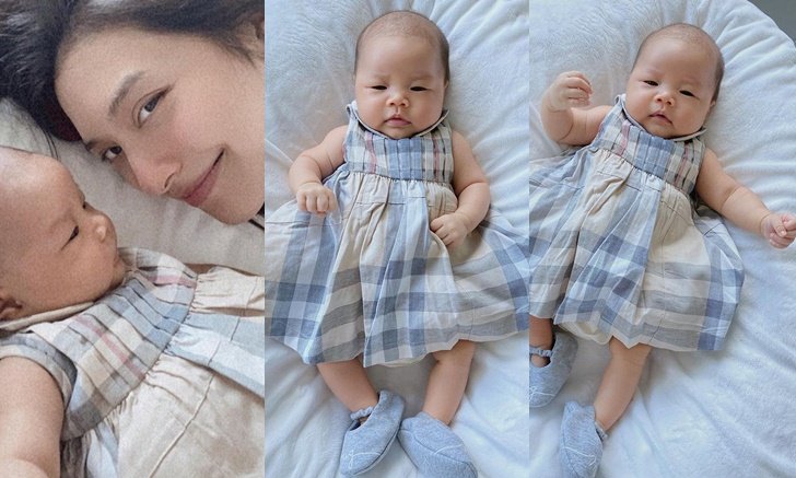 "มิว นิษฐา" โพสต์รูป "น้องมาริน" ใส่เดรสแบ๊วๆ น่ารัก คุณแม่แอบแซวลูกสาว