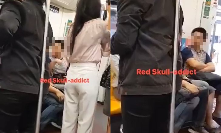 โผล่อีกคลิป โต้เดือดบนรถไฟฟ้า หนุ่มนั่งที่สำรองฉุนถูกเตือนไม่ลุกให้คนแก่นั่ง