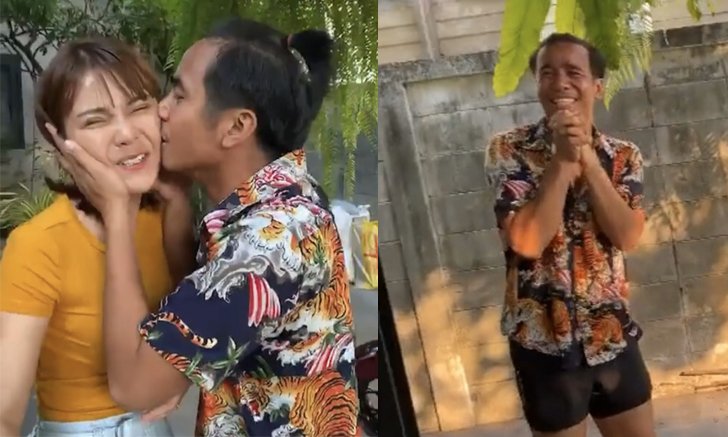 "ก้อง ห้วยไร่" กรี๊ด! "เบล ขนิษฐา" ถอยฮาเล่ย์เซอร์ไพรส์ ครบรอบแต่งงาน 3 ปี