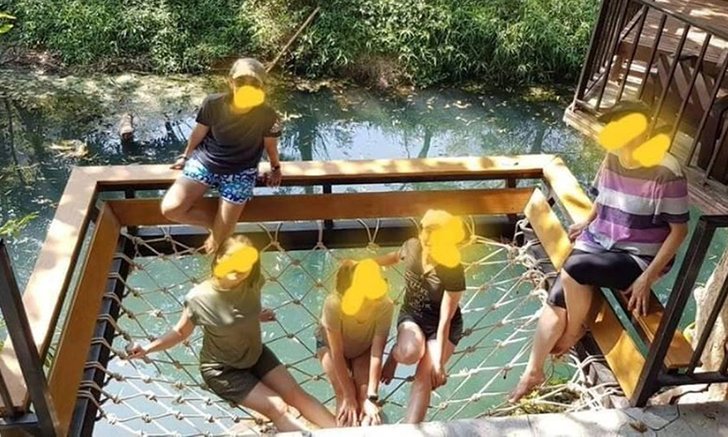 เตือนภัย! เปลตาข่ายรีสอร์ตเขาใหญ่หักโค่น นักท่องเที่ยวร่วงกระแทกพื้นเจ็บระนาว