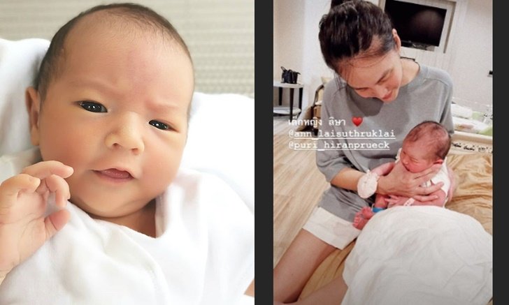 สุดอบอุ่น "เจนี่" เผยภาพอุ้ม "น้องลิษา" ลูกสาวแอน อลิชา เป็นครั้งแรก