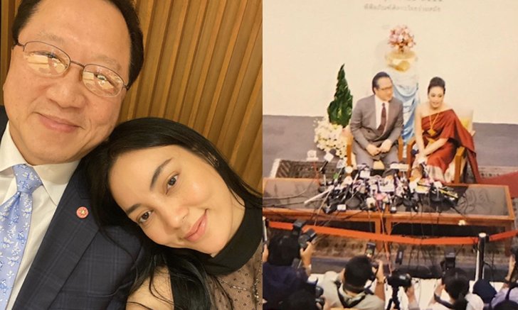 "ตั๊ก บงกช" เผยภาพประทับใจ "เจ้าสัวบุญชัย" ทำซึ้ง เก็บมาลัยบ่าวสาวไว้อย่างดี