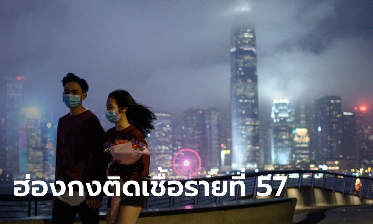 ไวรัสโคโรนา: ฮ่องกงติดเชื้อสะสมพุ่งเป็น 57 คน รายล่าสุดไม่เคยสัมผัสผู้ป่วยเสี่ยงสูง
