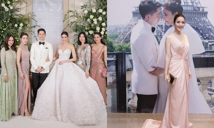 เก็บตกงานแต่ง "ศรีริต้า-กรณ์" ดาราคนดังร่วมงานคับคั่ง