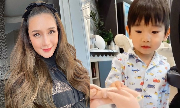 "เนย โชติกา" เฉลยชื่อลูกสาวแล้ว "น้องอคิณ" ตื่นเต้นมากเห็นของใช้ชื่อน้อง