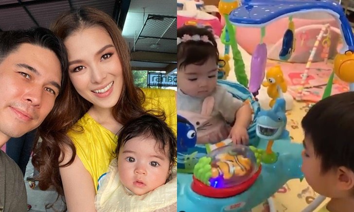 "ลิเดีย ศรัณย์รัชต์" โพสต์คลิปลูกๆ บอกคิดถึงใจจะขาด