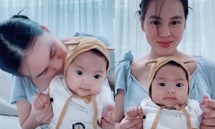 "น้องโนล่า" เสิร์ฟเมนูแก้มซาลาเปา โชว์แดนซ์ดุ๊กดิ๊กกับ "แม่เจนี่" น่ารักยกกำลังสอง