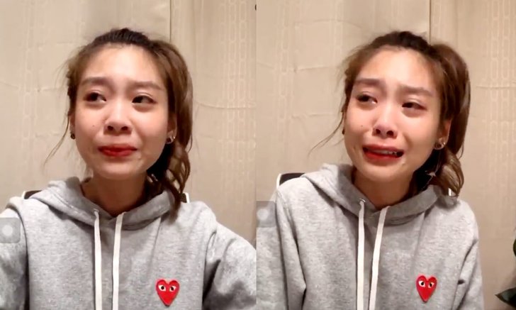 "แก้ว BNK48" ไลฟ์ขอโทษทั้งน้ำตากักตัวไม่ครบ 14 วัน แจงดราม่าบ้านปลอมชอบสร้างภาพ
