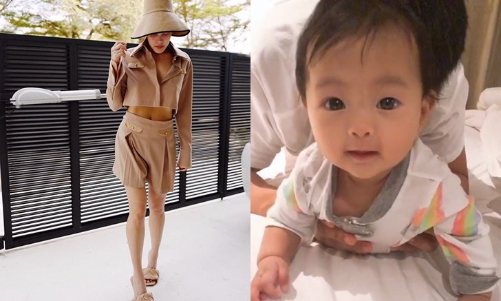 "เจนี่" โพสต์คลิป "น้องโนล่า" เพิ่งอาบน้ำเสร็จ ลูกสาวแม่ตัวหอมสดชื่น