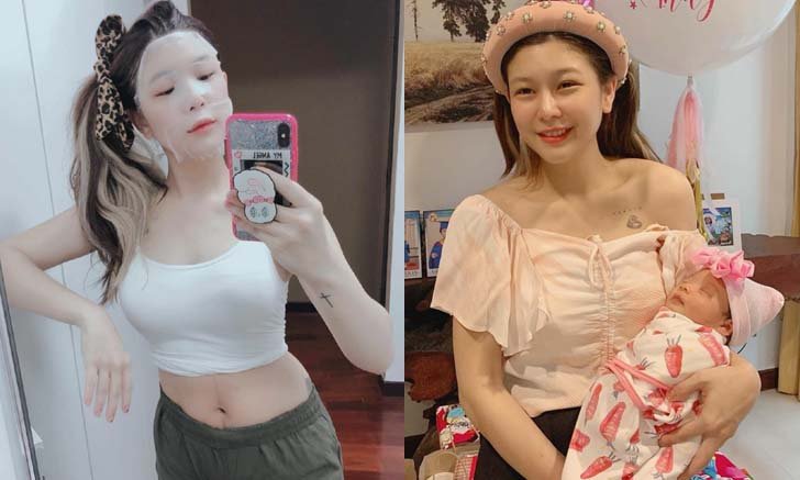 "กุ๊บกิ๊บ" อวดหุ่นหลังคลอด 18 วัน ทำแฟนคลับตะลึงมาก หน้าท้องหายไปไหนหมด