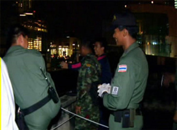 บึ้มสนั่น! บนดาดฟ้า ธ.กรุงไทย สาขาประตูน้ำ