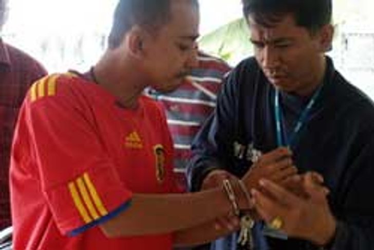 จับแล้ว! มือยิงครูรร.ป้อมพระจุลฯ รับญาติวานฆ่า