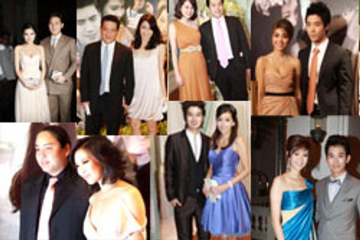 คู่รักคนดัง ควงคู่ดูงานแต่งงาน