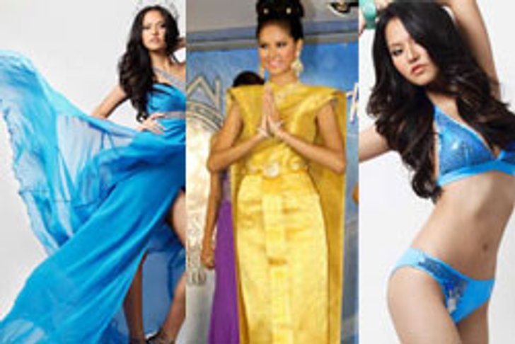 หนูสิ มิสไทยแลนด์เิวิลด์ 2010 โชว์ชุดประจำชาติ