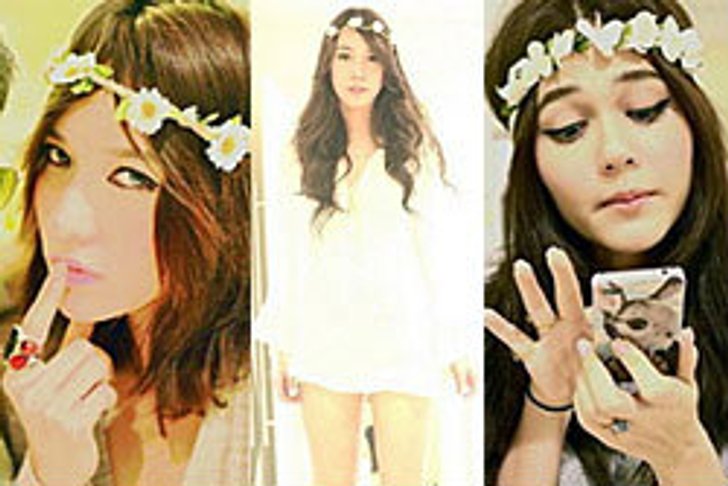 ฮิตจริง! ที่คาดผมดอกไม้กับซุปตาร์สาวไทย