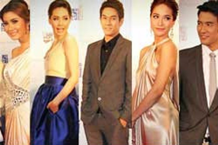 พาเหรดดาราร่วมงานโทรทัศน์ทองคำ ครั้งที่ 25