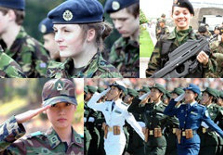 ประมวลภาพ ทหารหญิงแกร่งทั่วทุกมุมโลก