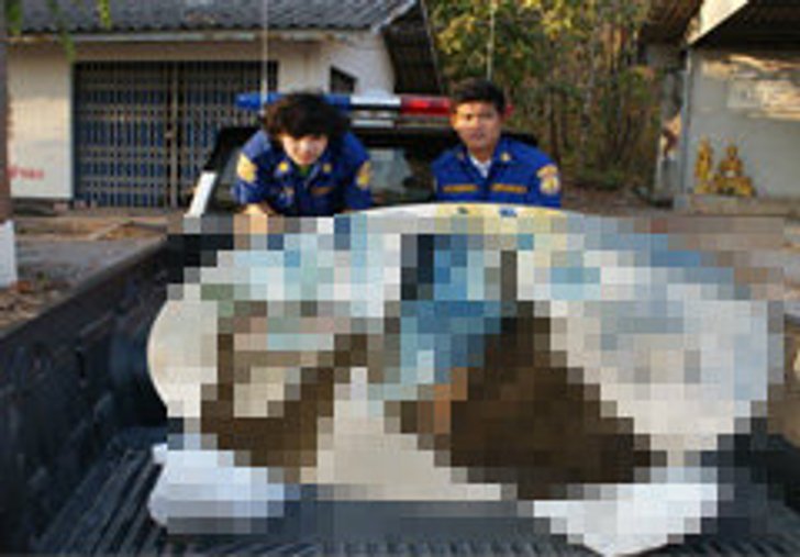 ลูกทรพีใช้มีดฟันคอพ่อแม่ ดับอนาถคาบ้าน