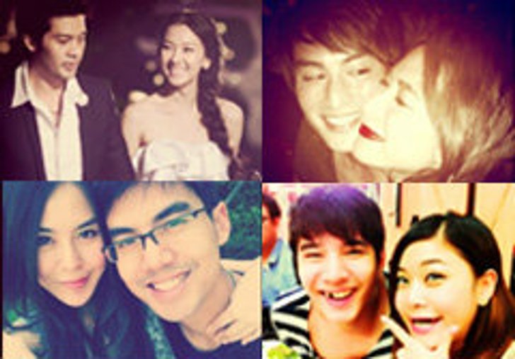 หวานทะลุจอ! ภาพคู่รักดารา จากInstagram