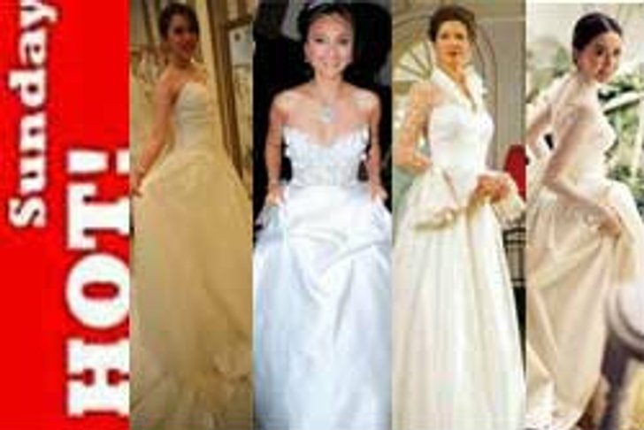 ชุดแต่งงานดารา สวย หรูหรา เรียบ น่ารัก