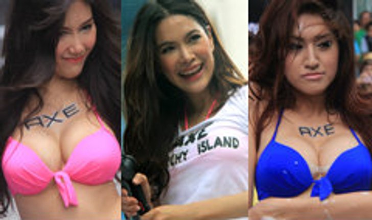 สุดซี๊ด! "โบวี่" จัดโชว์หวือล้างเรือกลางสีลม