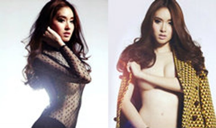 แซ่บ! น้องปอย สลัดผ้าโชว์หุ่นเกือบนู้ด
