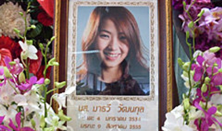 ภาพบรรยากาศงานสวดพระอภิธรรมศพ"น้องมายด์"บุตรสาว"โกวิท วัฒนกุล"