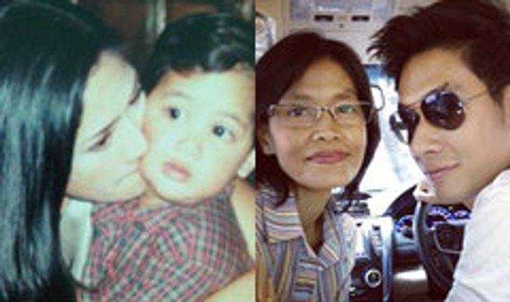 วันแม่ ดาราโชว์ภาพแม่ที่ไม่เคยเห็นในสื่อ