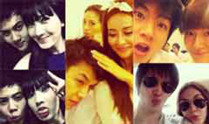 ภาพหวา่น ๆ ของคู่รักดารา