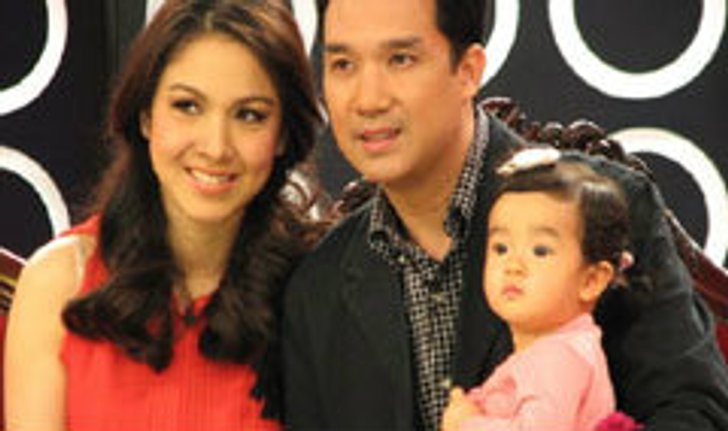 ภาพน่ารักครอบครัวอบอุ่น บรู๊ึค กบ น้องณดา