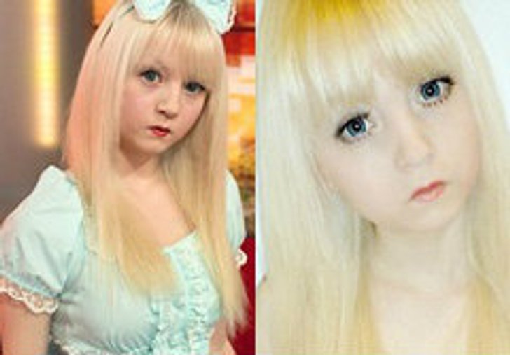 โลกวิจารณ์! สาวอังกฤษแต่งหน้าเหมือนตุ๊กตา