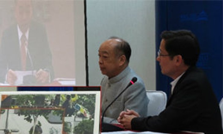สุรพงษ์ โต้ สุเทพ ยันไม่เคยใช้ภาพเก่าใส่ร้ายม็อบ