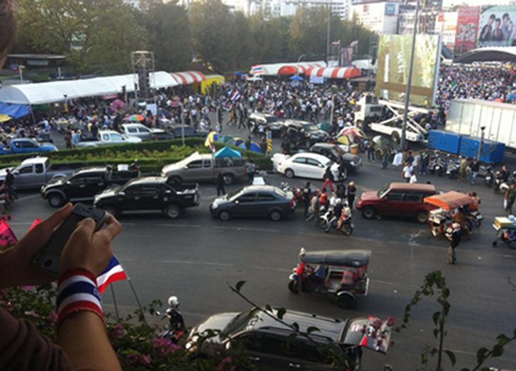 กปปส.อนุสาวรีย์ชัยฯเตรียมไปกรมสรรพากรแล้ว