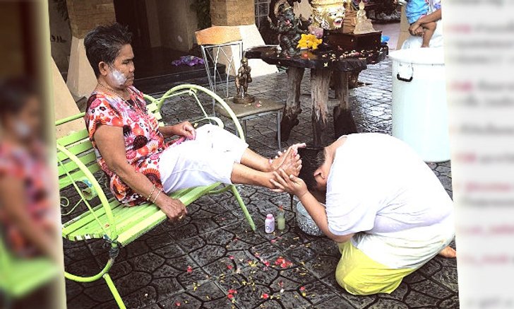 ชาวเน็ตชื่นชม! โก๊ะตี๋ โพสต์ภาพถ่าย รู้ซึ่งพระคุณแม่