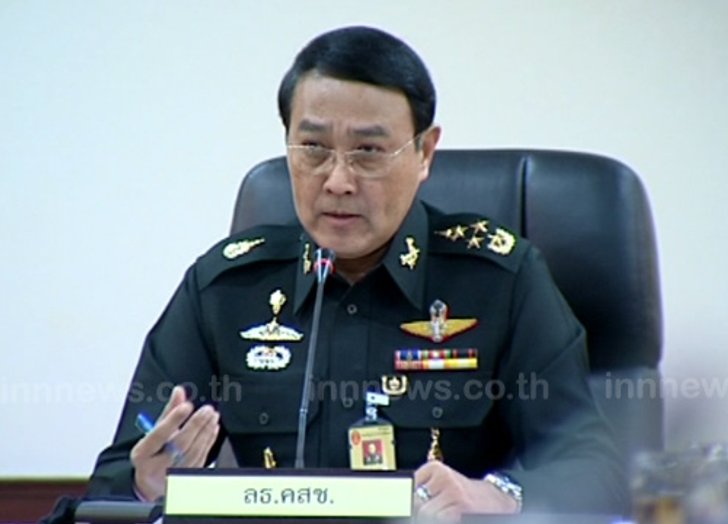 อุดมเดชจ่อถกสื่อ-คสช.ยันท่าทีEU,USไม่กระทบโรดแมป