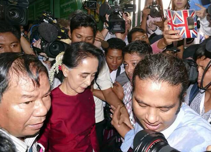 EUแถลงรับลต.พม่าซูจีขอบคุณปชช.-กต.ไทยส่งสารยินดี