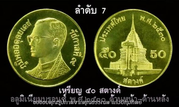 ซื้อแล้วเหรียญ 50 สต.ปี 2530 ร้านให้ 4,200 บาท