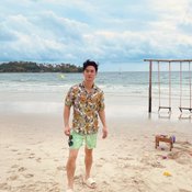 &#8220;น็อต วิศรุต&#8221; โพสต์ภาพหล่อในมุมบ้านหรู &#8220;ชมพู่&#8221; ยังต้องรีบมาคอมเมนต์