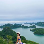 &#8220;ไอซ์ อภิษฎา&#8221; แซ่บแย่งซีน สวมทูพีซโพสท่ากลางวิวสวย ใครเห็นก็บอกไม่ได้มองวิวเลย